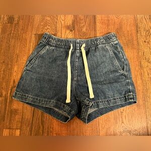 Denim Loose Shorts